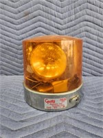 Vintage Grote 7620 Yellow Roto-Beacon Light,