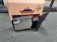 2013 Ford F150 used driver side truck mirror,