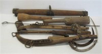 Single Tree, Hames, Hand Sickles, Wooden Mashers