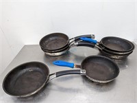 LOT OF 8 COMMMERCIAL 8" FRYING PANS