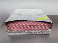 LOT OF 12" X 12" FOOD WRAPPERS