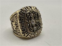 CHAMPIONSHIP RING TROTTIER STANLEY CUP
