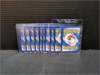 (10) Pokémon Trading Cards