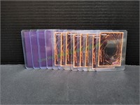 (12) Yu Gi Oh Holo Trading Cards