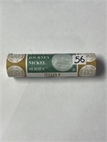 Roll of 2004 Westward Journey Nickel series D mint