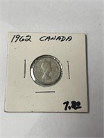 1962 Canada 10 cents