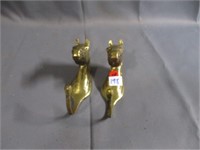 brass horse hangers