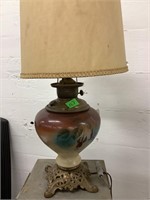 Victorian Converted Oil Lamp