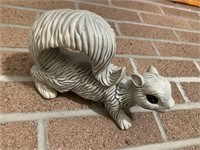 Ceramic squirrel wall decor