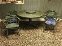 Sturdy table and chairs set