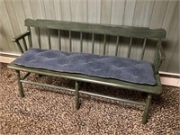 Green deacon bench