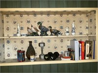Contents of basement shelf