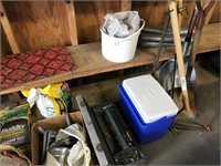Large grouping of shed items