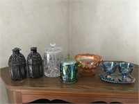 Collection of colored glass