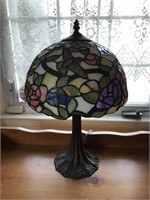 Modern stained glass light