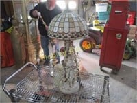 LADY WITH BIRD LAMP-PICK UP ONLY