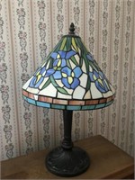 20 inch tall stained glass lamp
