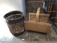 Log holder and basket