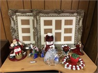 Holiday items and picture frames