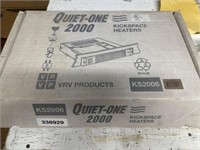 Quick-one 2000 kickspace heater