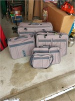 5pc Samsonite luggage set