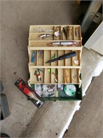 Tacklebox with lures and more
