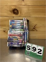 (19) Mostly Disney VHS Tapes