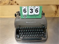 Remington Letter-Riter Green Key Typewriter