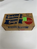 Godchaux pure cane sugar 1 pound cubes vintage