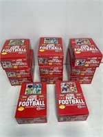 (11) 1990 SCORE FOOTBALL WAX BOXES