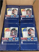 (20) 1990- 91 NBA HOOPS WAX CASES