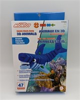 Montoy Make your own 3D Animals - Shark