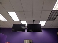 Large Flat Screen w/Ceiling Mount (Right) Samsung