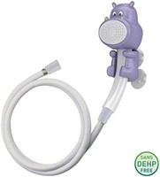 Purple Hippo Hand Shower for Kids
