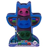 PJ Masks 24-Piece Surprise Puzzle in Storage Tin