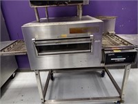 S.S. Lincoln Impinger Conveyor Oven on S.S. Stand