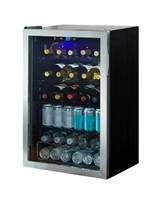 VISSANI  Wine/Beverage Cooler in Stainless Steel