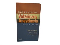 Handbook Of Veterinary Anesthesia Textbook P3406