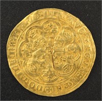 Great Britain Coin Edward III (1327-77) Gold Half