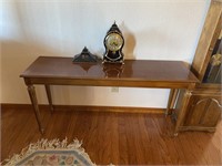 Sofa Table and Clock