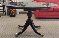 Stickley Dining Table w/ 2 Leafs on Rollers