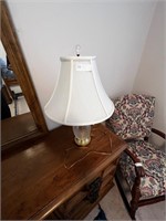 Brass and Glass Lamp