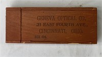 Antique Glasses Box by Geneva Optical Co.