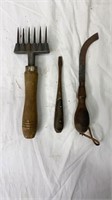 Vintage Ice Chipper, Screwdriver & Carving Tool