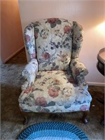 Vintage Floral Arm Chair