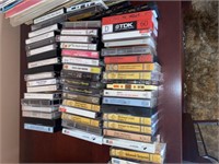 Collection of Vintage Cassette Tapes