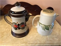Vintage Decorative German Coffee Pots