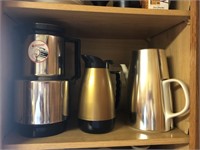 Collection of Coffe/Drink Carafes