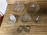 Assorted Kitchen Glassware Bowls