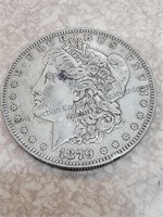 1879-S Morgan dollar